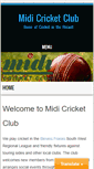 Mobile Screenshot of midicricket.com